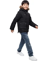 Rokka&Rolla Big Boys Parka Jacket with Insulated Hood