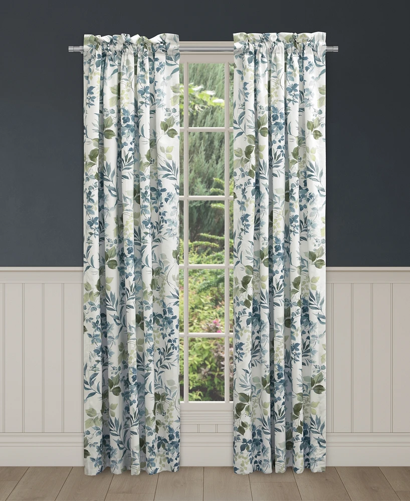 Royal Court Evergreen Window Panel Pair, 41" x 84"