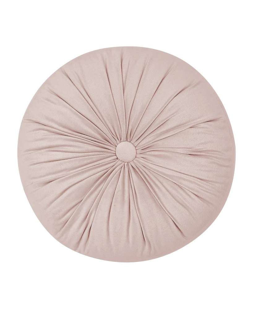 Royal Court Avant Garden Tufted Decorative Pillow, 15" Round