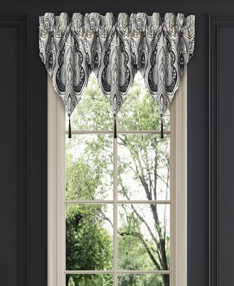 Royal Court Messina Window Ascot Valance, 40" x 21"