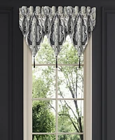 Royal Court Messina Window Ascot Valance, 40" x 21"