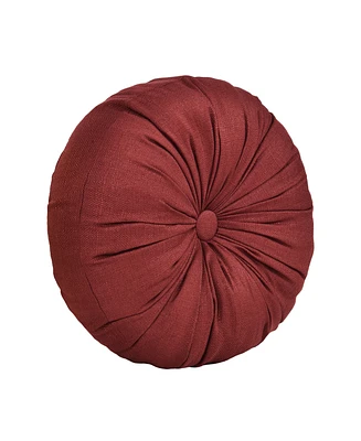 Royal Court Bari Tufted Decorative Pillow, 15" Round