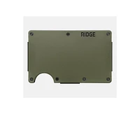 The Ridge Men's Ridge Wallet - Matte Olive - Money Clip