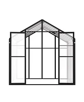 Slickblue Polycarbonate Greenhouse Outdoor Walk-in Greenhouse for Garden