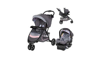 Baby Trend Ez Ride Se Stroller Travel System with Secure-Lift Infant Car Seat Bluebell