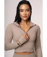 Jluxlabel Women's Momentum Ribbed Top