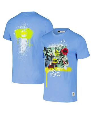 Freeze Max Men's Blue Batman Comics Gotham City T-Shirt