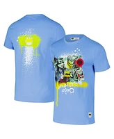 Freeze Max Men's Blue Batman Comics Gotham City T-Shirt