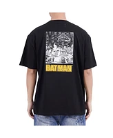 Freeze Max Men's Black Batman Comics I Am The Night T-Shirt