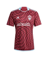 Adidas Men's Cole Bassett Burgundy Colorado Rapids 2024 One Flag Kit Replica Player Jersey