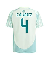 Adidas Big Boys and Girls Edson Alvarez Green Mexico National Team 2024 Away Replica Player Jersey