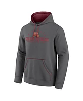 Fanatics Men's Gray Minnesota Golden Gophers Sweatshirt Fleece Pullover Hoodie