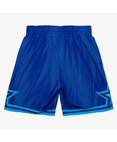 Mitchell & Ness Men's Blue Orlando Magic 2008/09 Hardwood Classics Monochrome Swingman Shorts