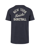 '47 Brand Men's Blue New York Knicks Turn Back Franklin T-Shirt