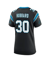Nike Women's Chuba Hubbard Black Carolina Panthers Team Game Jersey