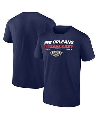 Fanatics Men's Navy New Orleans Pelicans Location Just Net T-Shirt