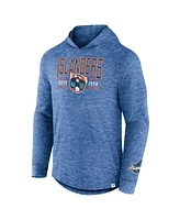 Fanatics Men's Heather Royal New York Islanders Slub Pullover Hoodie