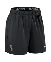 Nike Women's Black Chicago White Sox Authentic Collection Knit Shorts