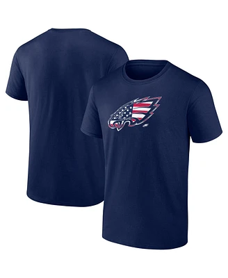 Fanatics Men's Navy Philadelphia Eagles Big Tall Americana T-Shirt