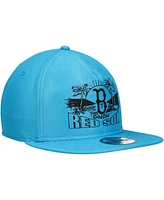 New Era Men's Blue Boston Red Sox Neon Golfer Snapback Hat