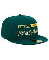 New Era Men's Green Oakland Athletics Ransom 59FIFTY Fitted Hat