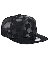 New Era Men's Black Toronto Blue Jays Score Check 9FIFTY A-Frame Trucker Snapback Hat