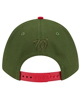New Era Men's Dark Green Washington Nationals City Feature 9FORTY A-Frame Adjustable Hat