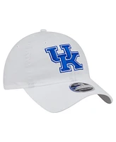 New Era Men's White Kentucky Wildcats Active Ripstop 9TWENTY Adjustable Hat