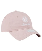New Era Women's Pink Dallas Mavericks Gameday Preppy 9TWENTY Adjustable Hat