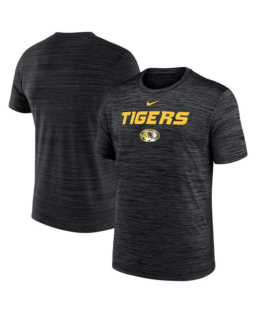 Nike Men's Black Missouri Tigers Velocity Performance T-Shirt