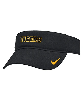 Nike Men's Black Missouri Tigers 2025 On-Field Ace Performance Adjustable Visor Hat