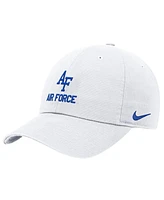 Nike Men's White Air Force Falcons 2025 On-Field Club Adjustable Hat