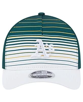 New Era Men's Green Athletics Gradient 9FORTY M-Crown Adjustable Hat