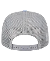 New Era Men's Light Blue/Gray Memphis Grizzlies Adventure Aloha Pattern 9SEVENTY Stretch-Snap Hat