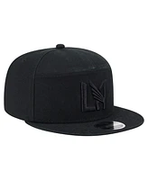 New Era Men's Black Lafc Canvas 9FIFTY Snapback Hat