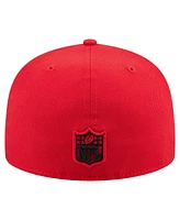 New Era Men's Red Kansas City Chiefs State Stitch 59FIFTY Fitted Hat
