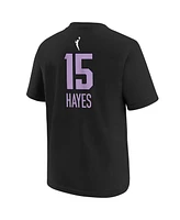 Nike Big Boys and Girls Tiffany Hayes Black Golden State Valkyries Explorer Edition Player Name Number T-Shirt