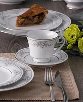Noritake Sweet Leilani Set of 4 Saucers, Service For 4