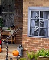 Northlight 46" Scary Skeleton Fake Window Halloween Decoration