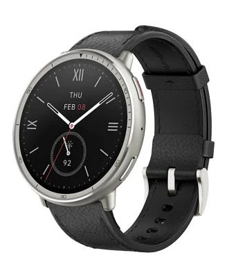 Amazfit Active 2 Smart Watch Black Leather Premium Version