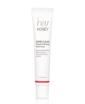 Hey Honey Come Clean Facial Scrub with Propolis Minerals, 70 ml
