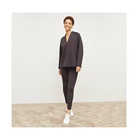 M.m.LaFleur Petite Harrington Legging - Light Scuba