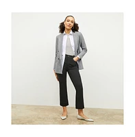 M.m.LaFleur Women's O'Hara Boyfriend Blazer - Sharkskin