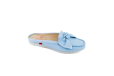 Marc Joseph New York Womens Diane St Slip On Comfort Bow Mule