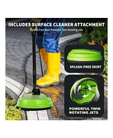 Sugift 4000 Psi 2.8 Gpm Cold Water Corded Pressure Washer with 4 Quick-Connect Nozzles