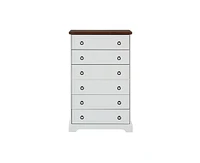 Casainc Freestanding Bathroom Cabinet Clothes Storage with 6 Drawers