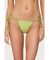Edikted Women's Neve String Bikini Bottom