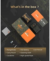 Aofar Hx-700N Hunting Range Finder 700 Yards Waterproof Archery Rangefinder for Bow Hunting with Range and Speed Mode, Free Battery, Carrying Case