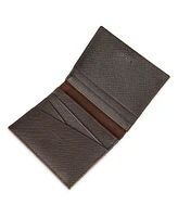 Guess Men's Rfid Quatro G Reversible Magnetic Card Case Wallet