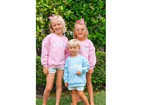 Bits & Bows Boys Lil Bro Cotton Crewneck Sweatshirt